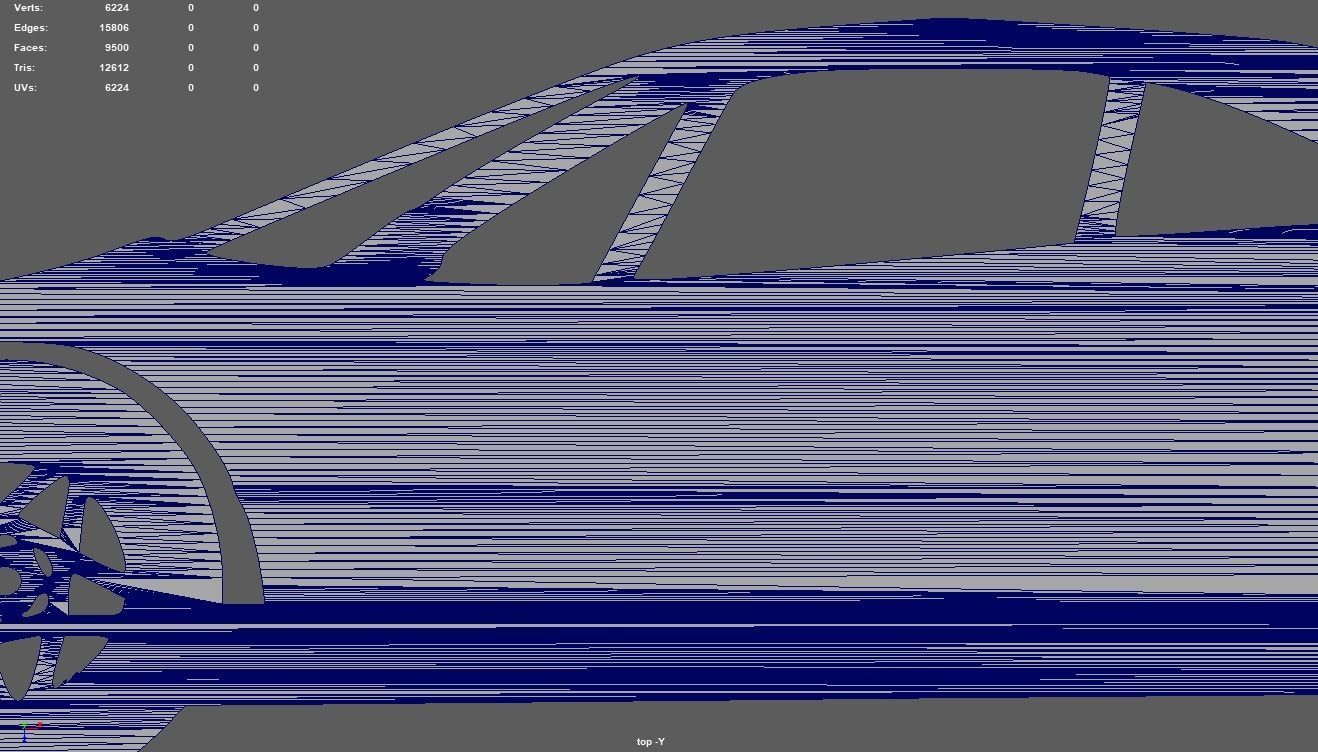 Ferrari F40 Key Ring 3D print model_7