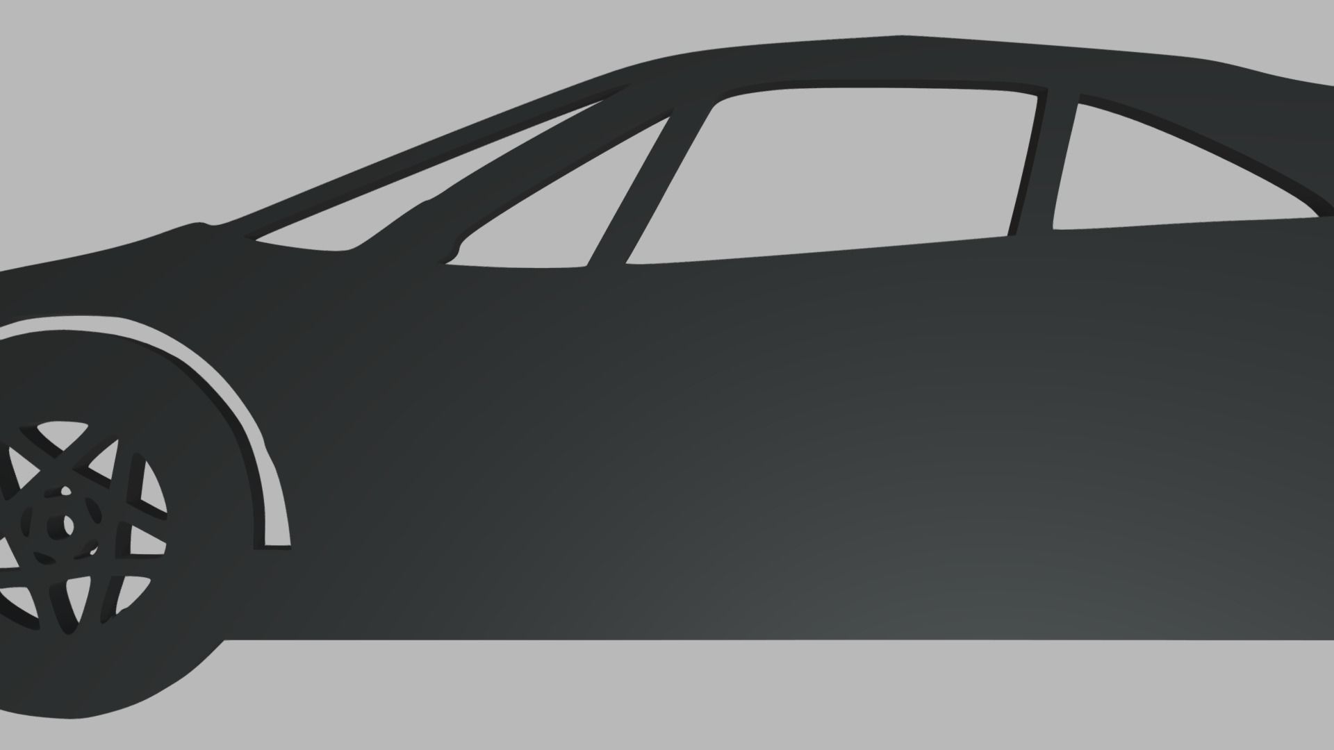 Ferrari F40 Key Ring 3D print model_2