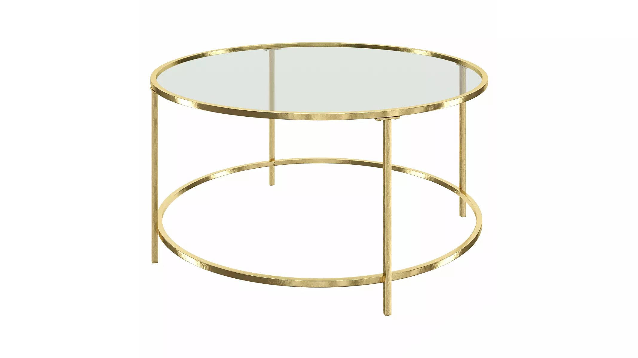 Ewalt 4 Legs Coffee Table 3D model_0