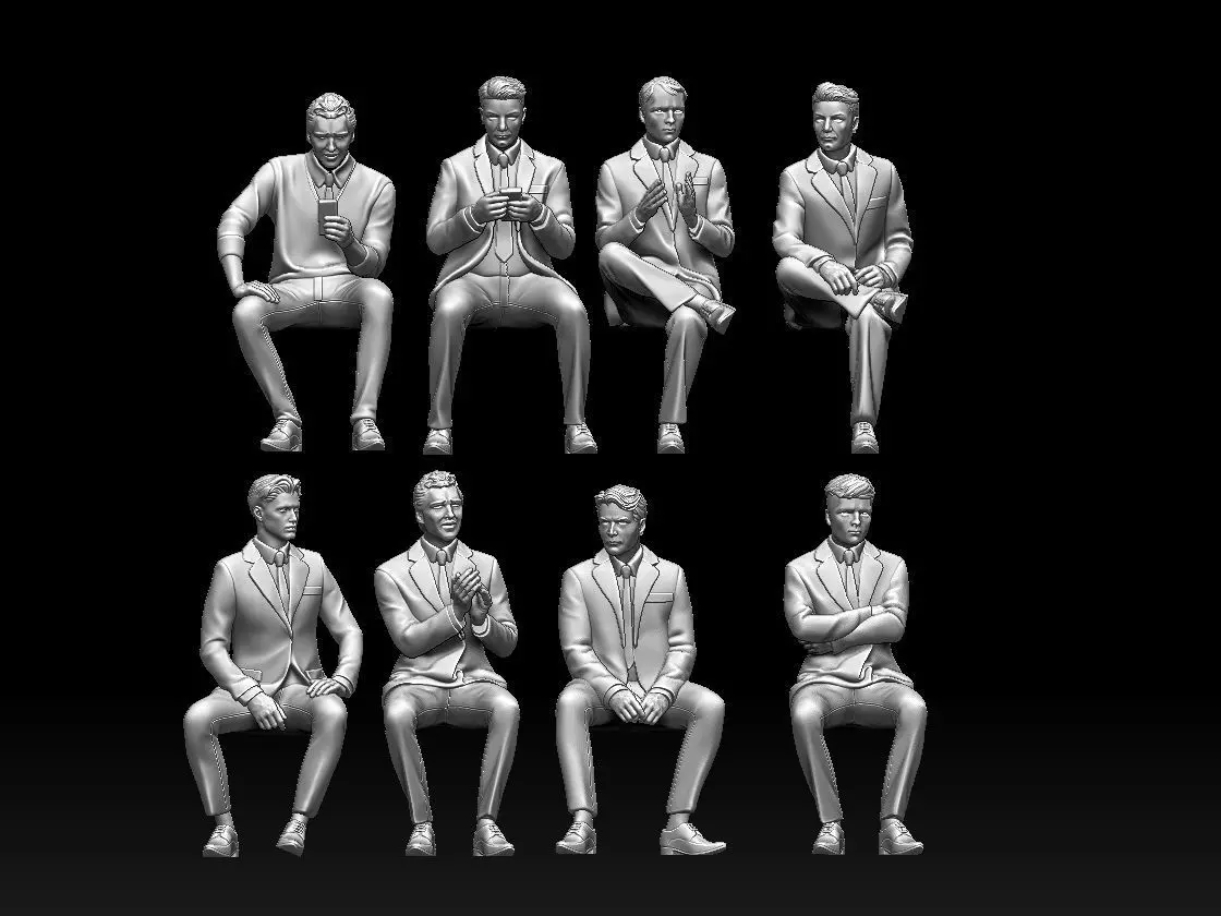 people men 3D print model_0