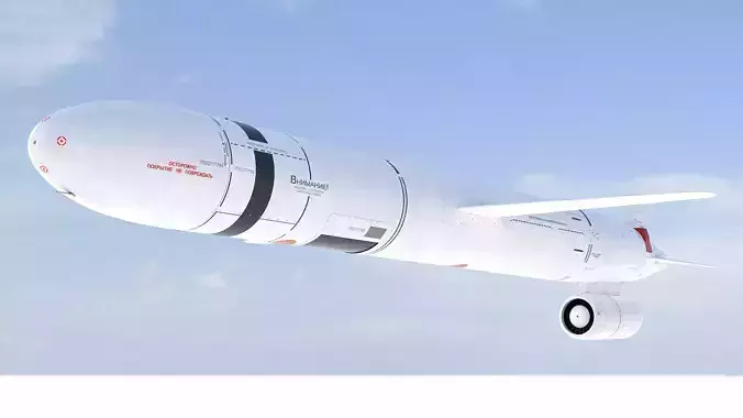 Kh-55 RKV-500 AS-15 Kent 3D model v2 3D model