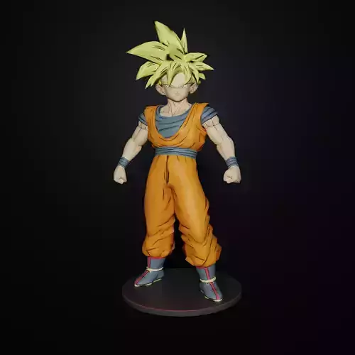 Son Gohan Super Saiyan 1 3D print model