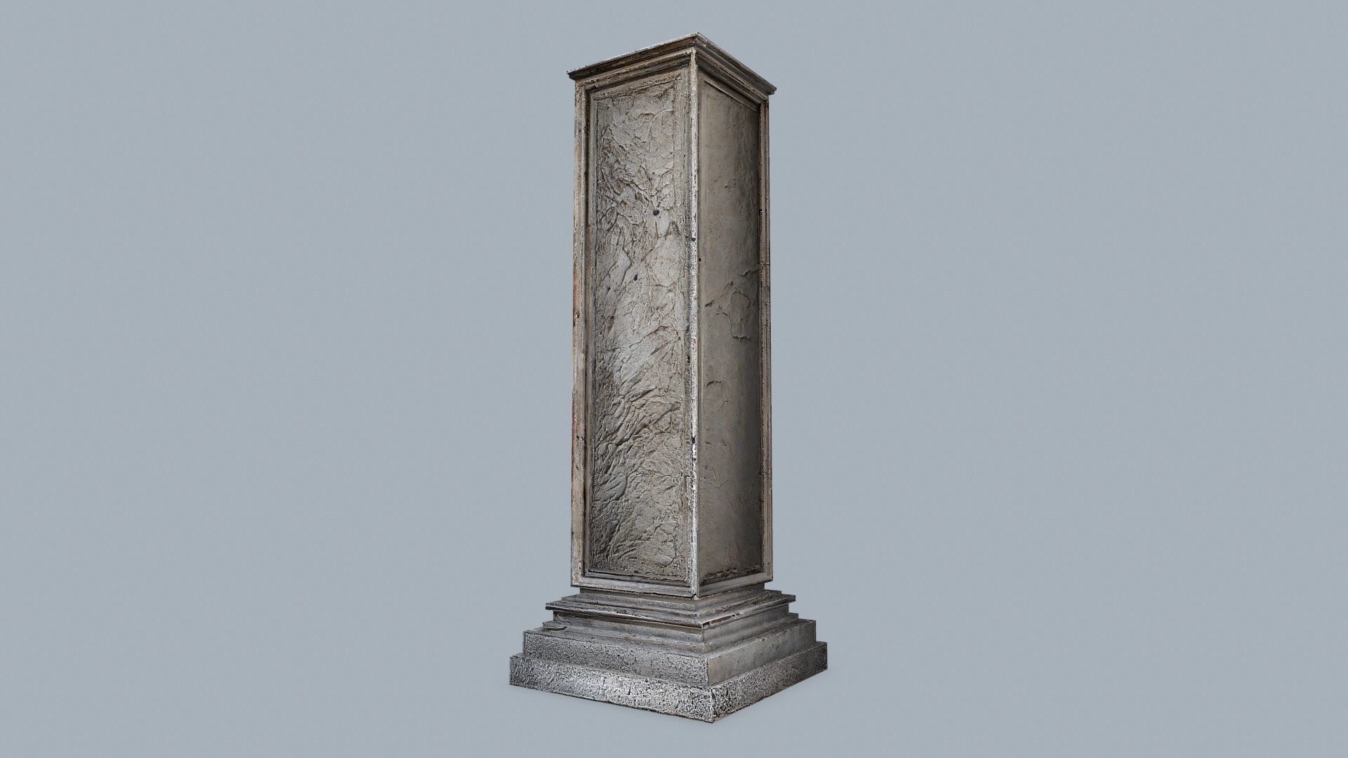 monolith Low-poly 3D model_1