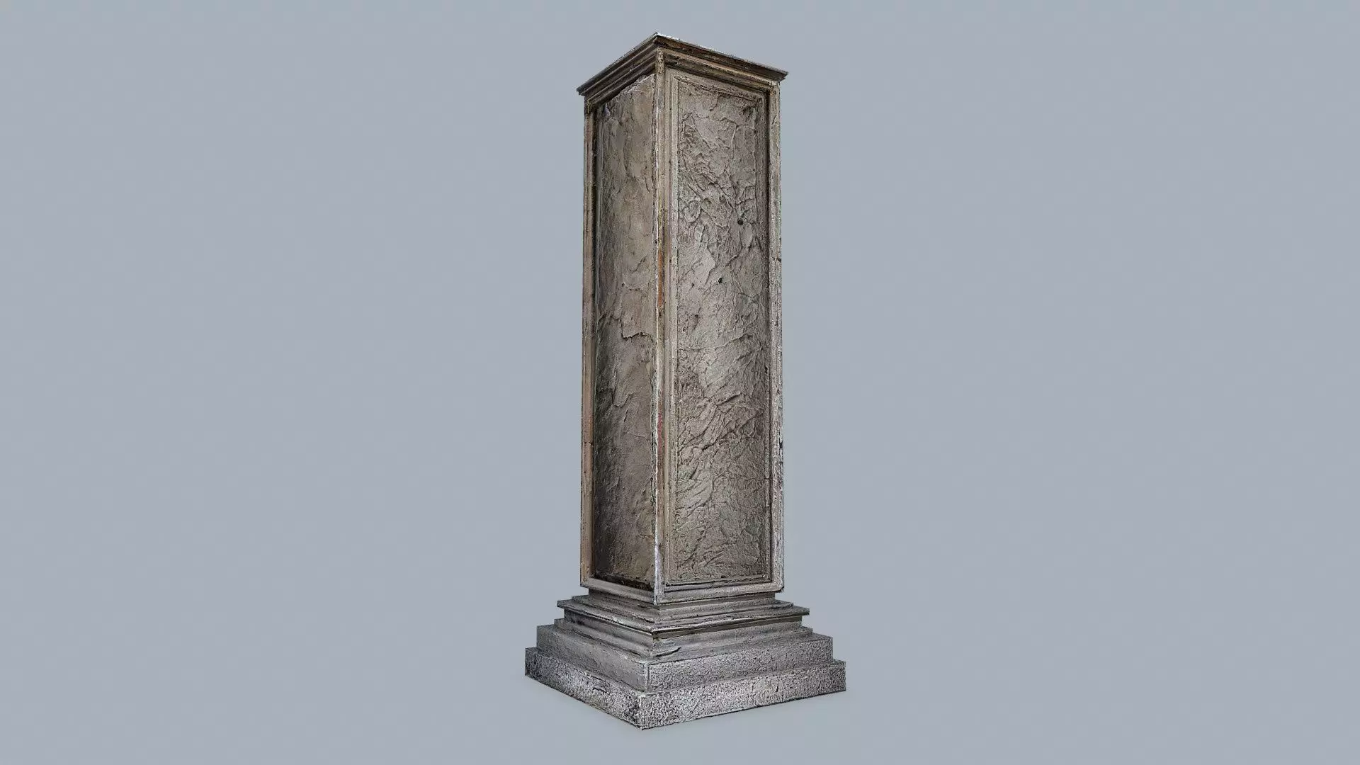 monolith Low-poly 3D model_0