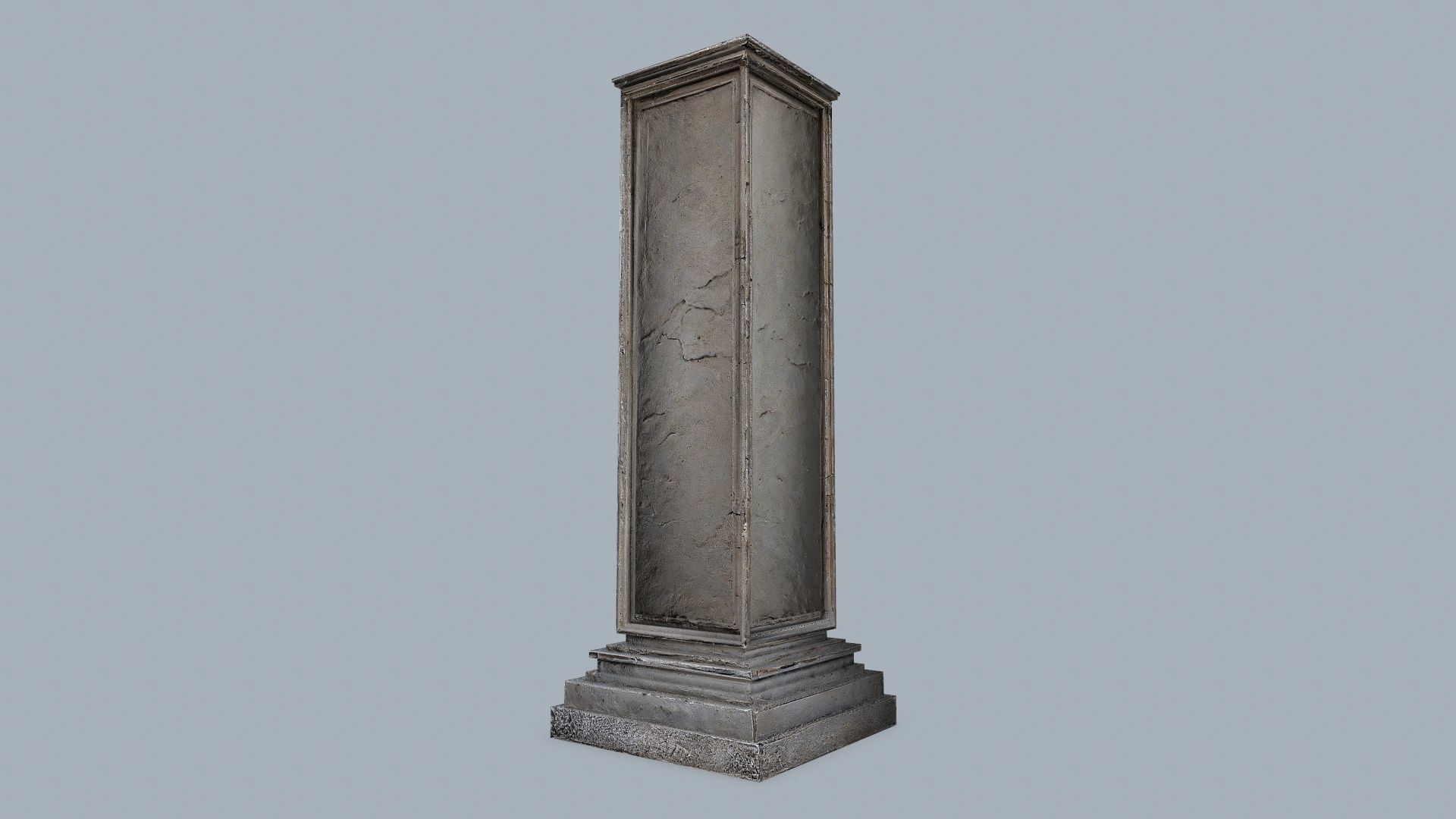 monolith Low-poly 3D model_2