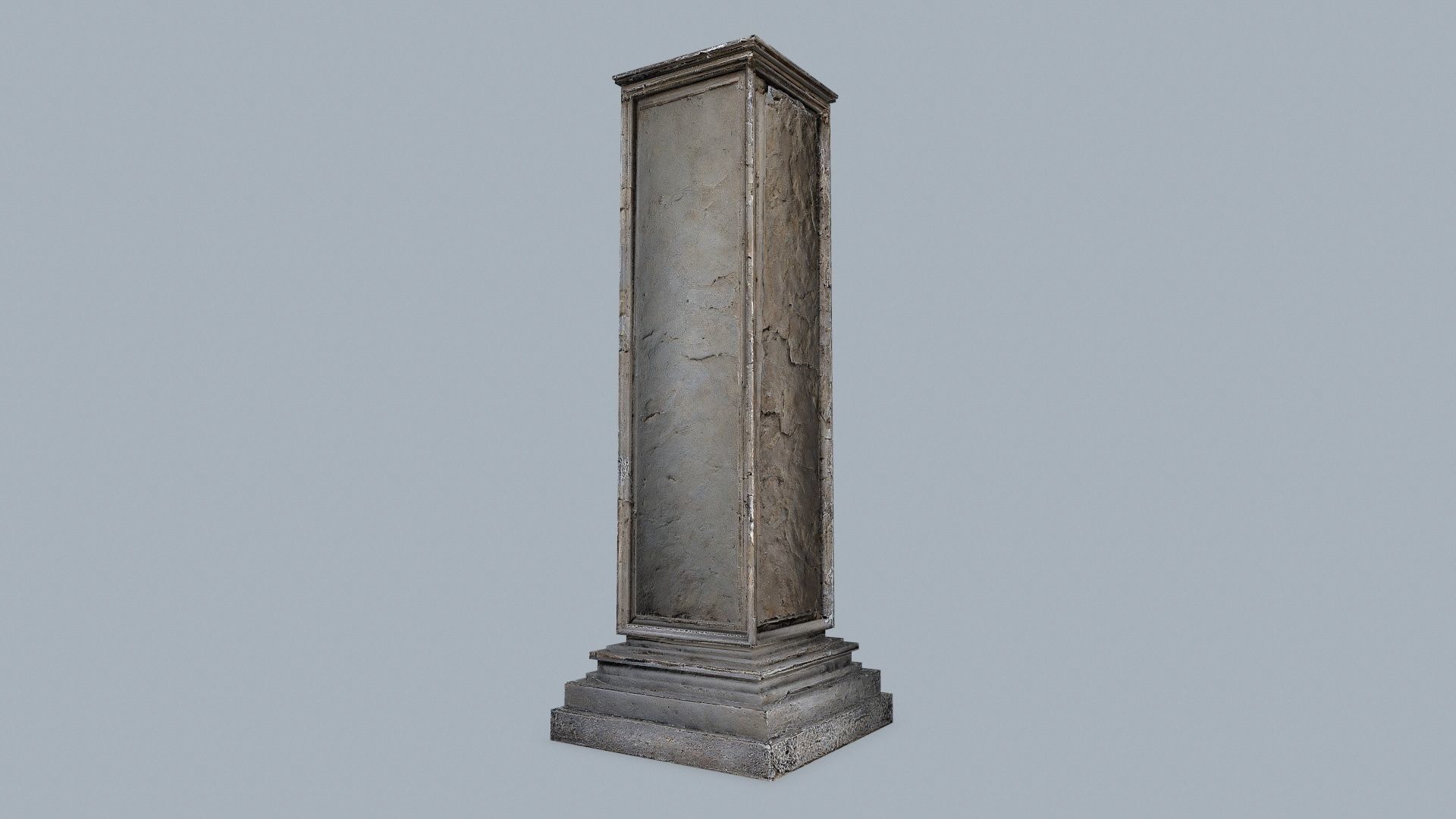 monolith Low-poly 3D model_3