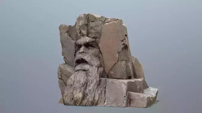 Face of the mountain
