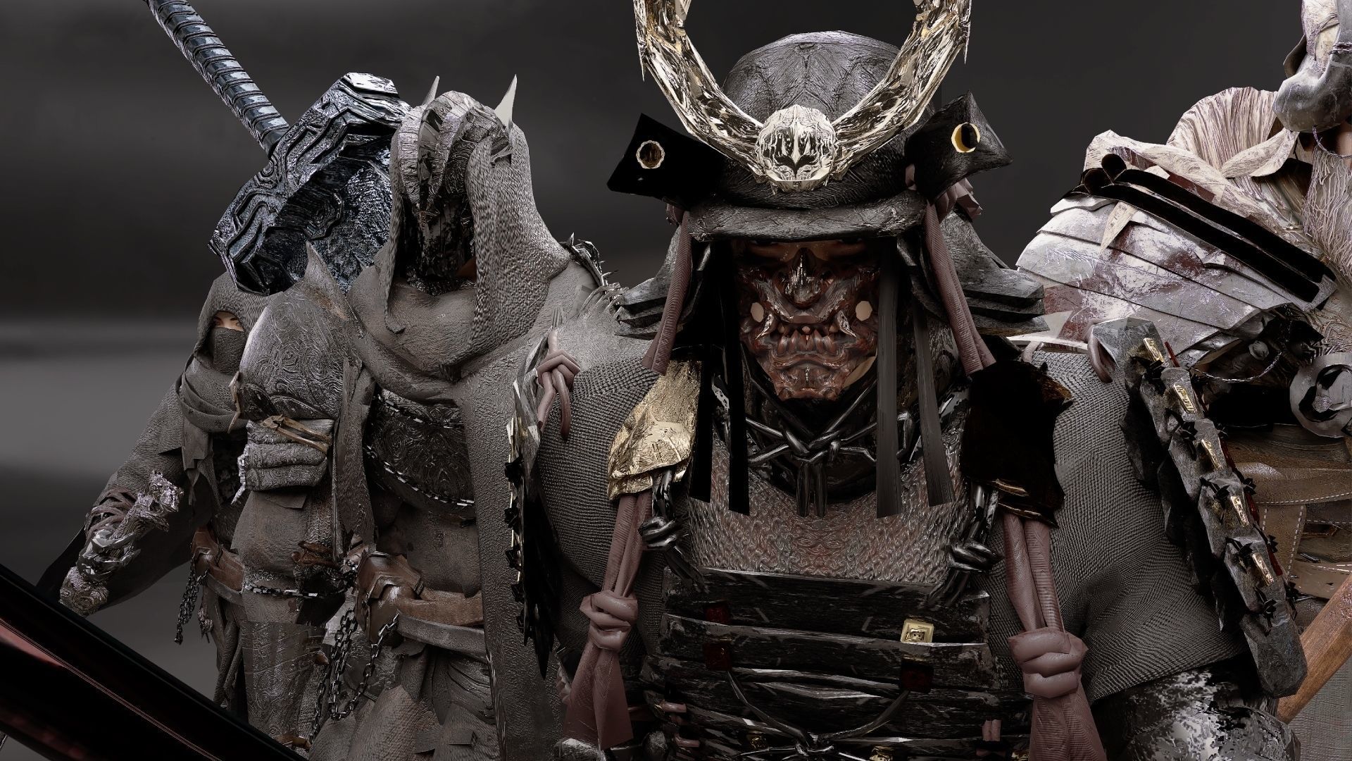 Souls Starter Character Pack Low-poly 3D model_3