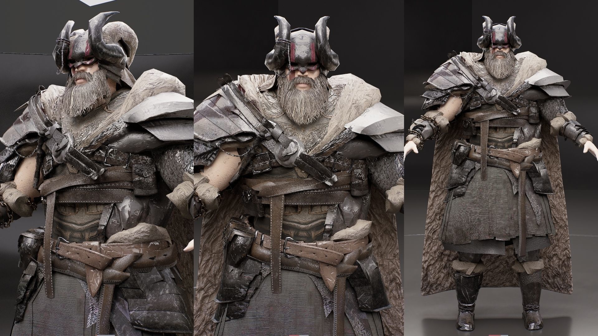 Souls Starter Character Pack Low-poly 3D model_2