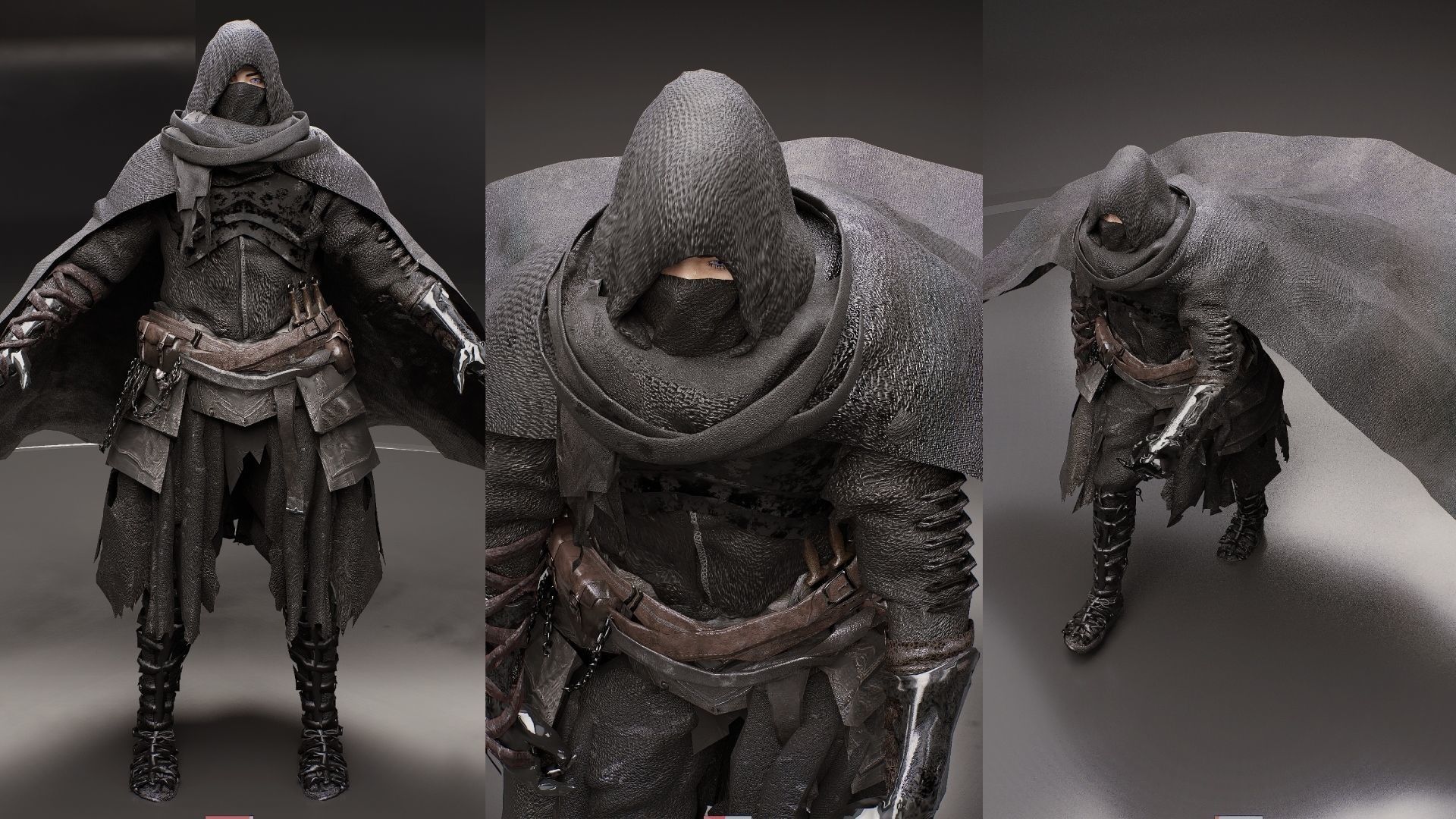Souls Starter Character Pack Low-poly 3D model_4