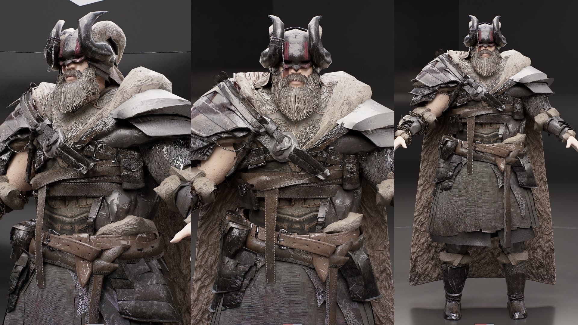 Souls Starter Character Pack Low-poly 3D model_7