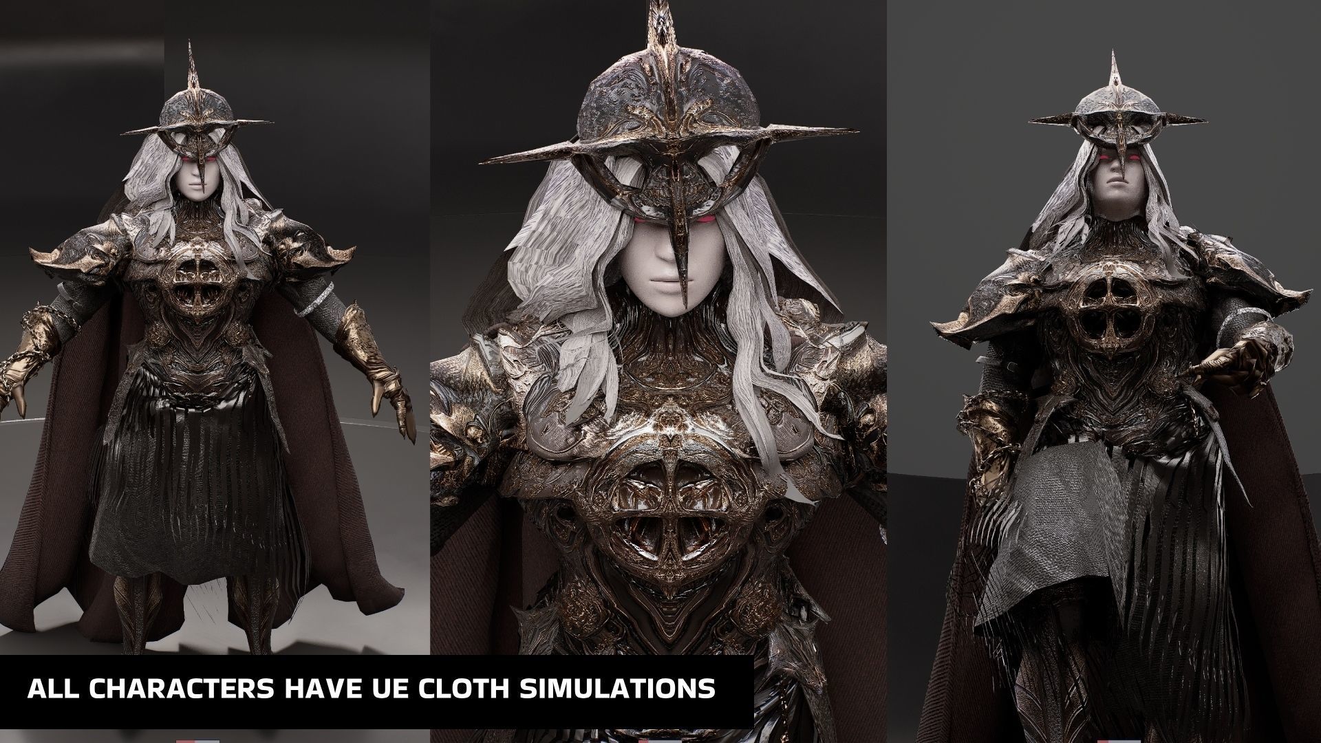 Souls Starter Character Pack Low-poly 3D model_5