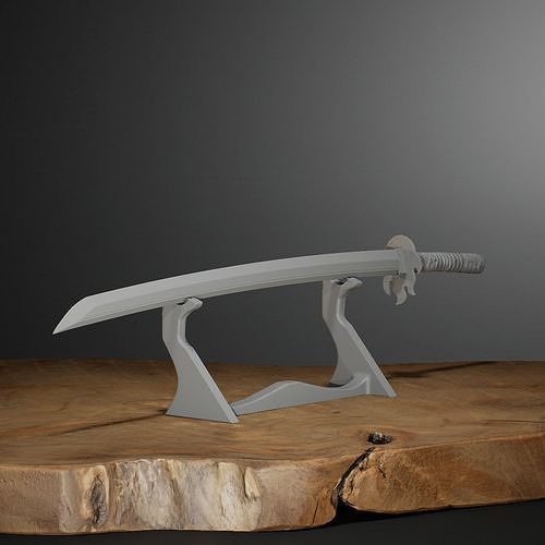 DEMON SLAYER-TANJIRO KATANA Free 3D print model