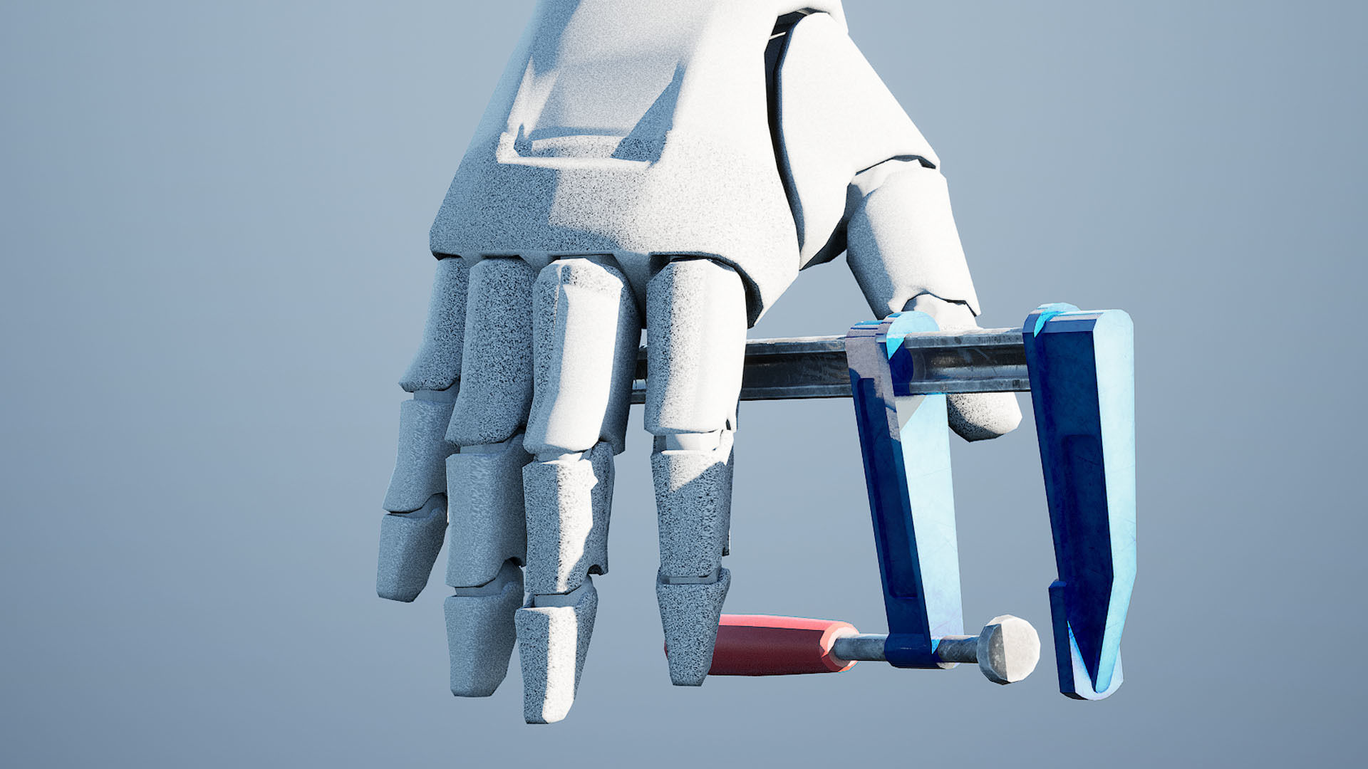 Hand Tools v2 - Unreal Engine Project Low-poly 3D model_8