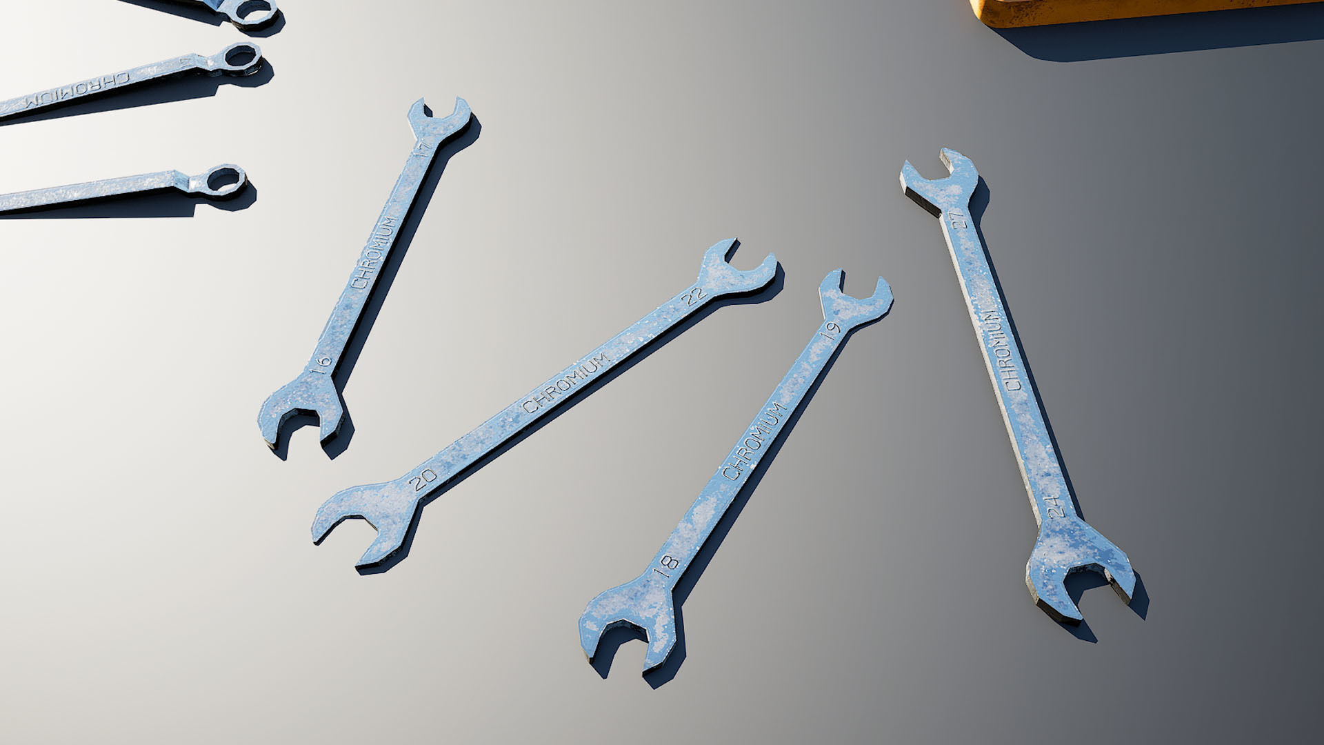 Hand Tools v2 - Unreal Engine Project Low-poly 3D model_6