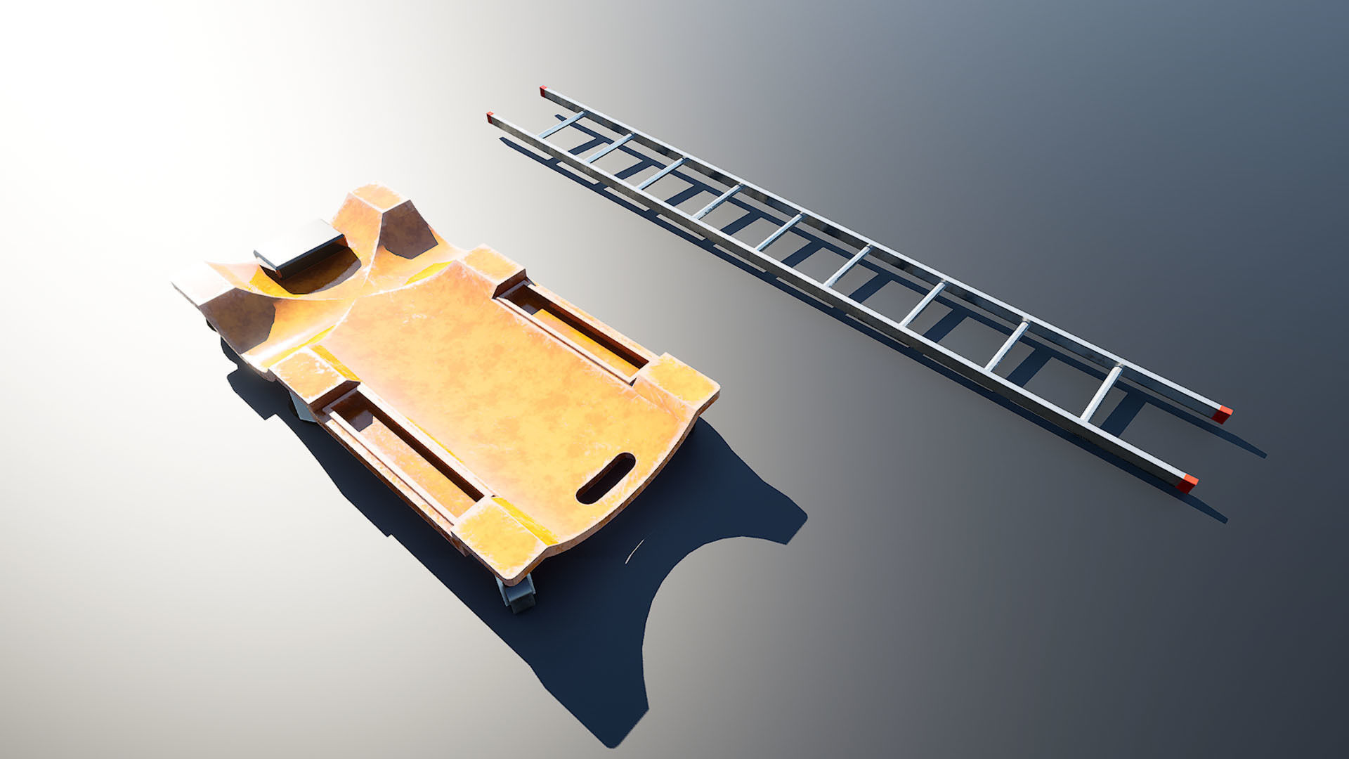 Hand Tools v2 - Unreal Engine Project Low-poly 3D model_4