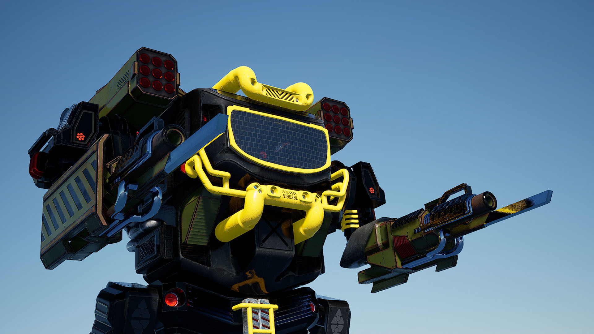 Levo Mech v10 - Unreal Engine Project Low-poly 3D model_8