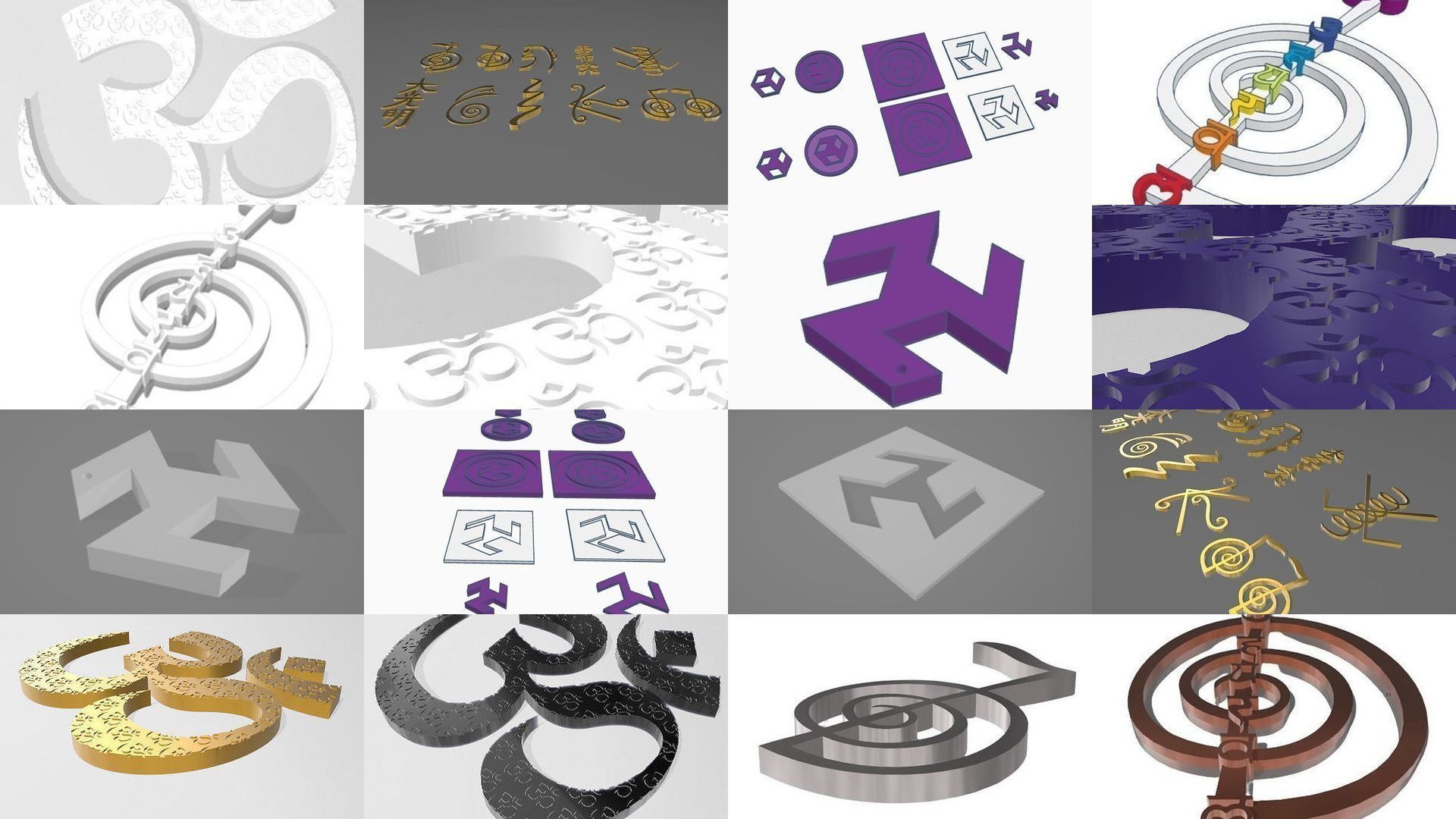 Sacred Geometry 3D Model Collection_15