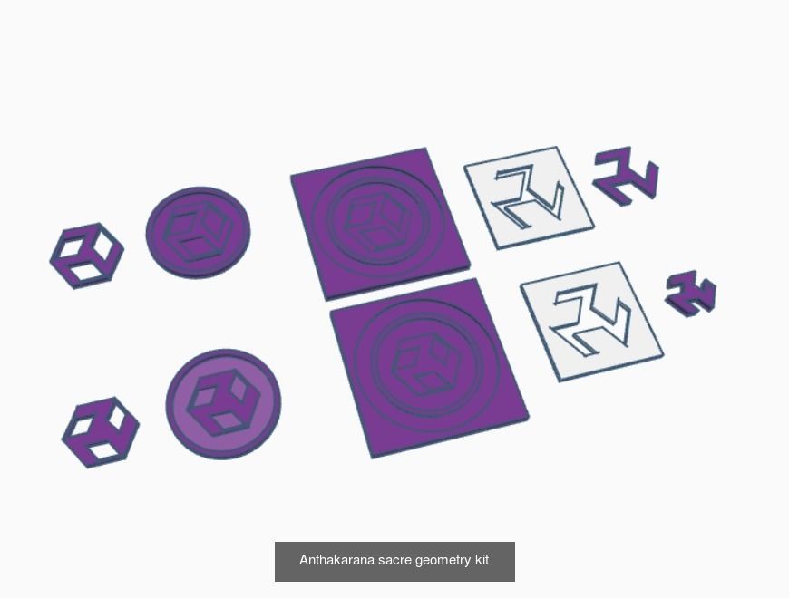 Sacred Geometry 3D Model Collection_35