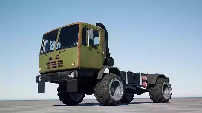 Levo Truck 4540 - Unreal Engine Project Low-poly 3D model