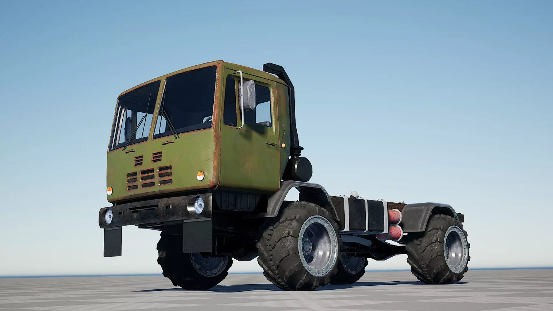 Levo Truck 4540 - Unreal Engine Project Low-poly 3D model