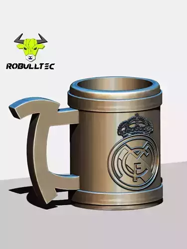 Real Madrid Jar 3D print model