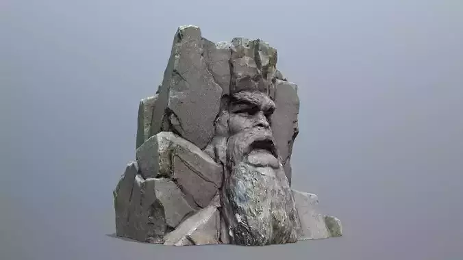Face of the mountain