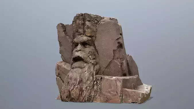 Face of the mountain