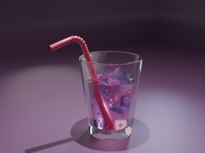  Cocktail  Free 3D model
