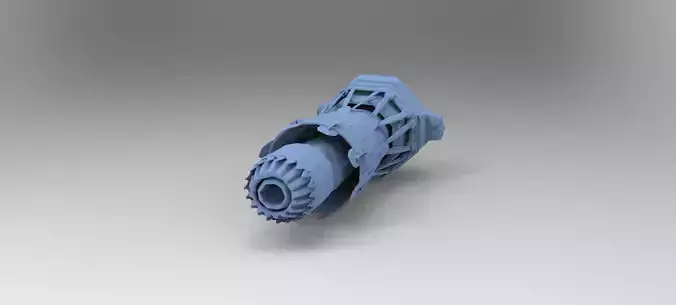 Heman Eternia inspired Ship raygun