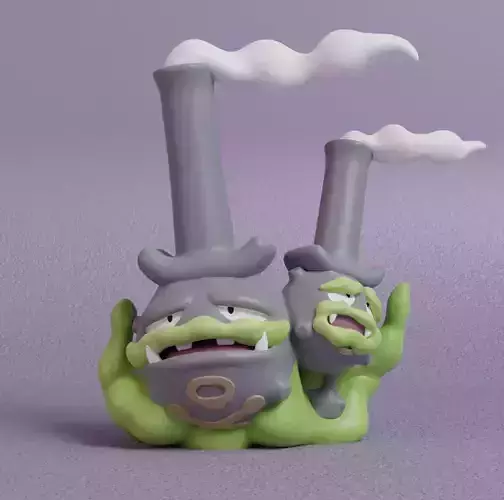 Pokemon - Alolan Weezing