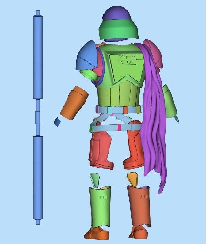 Imperial Guard Shadow of Empire Full Size Props STL 3D print model_1