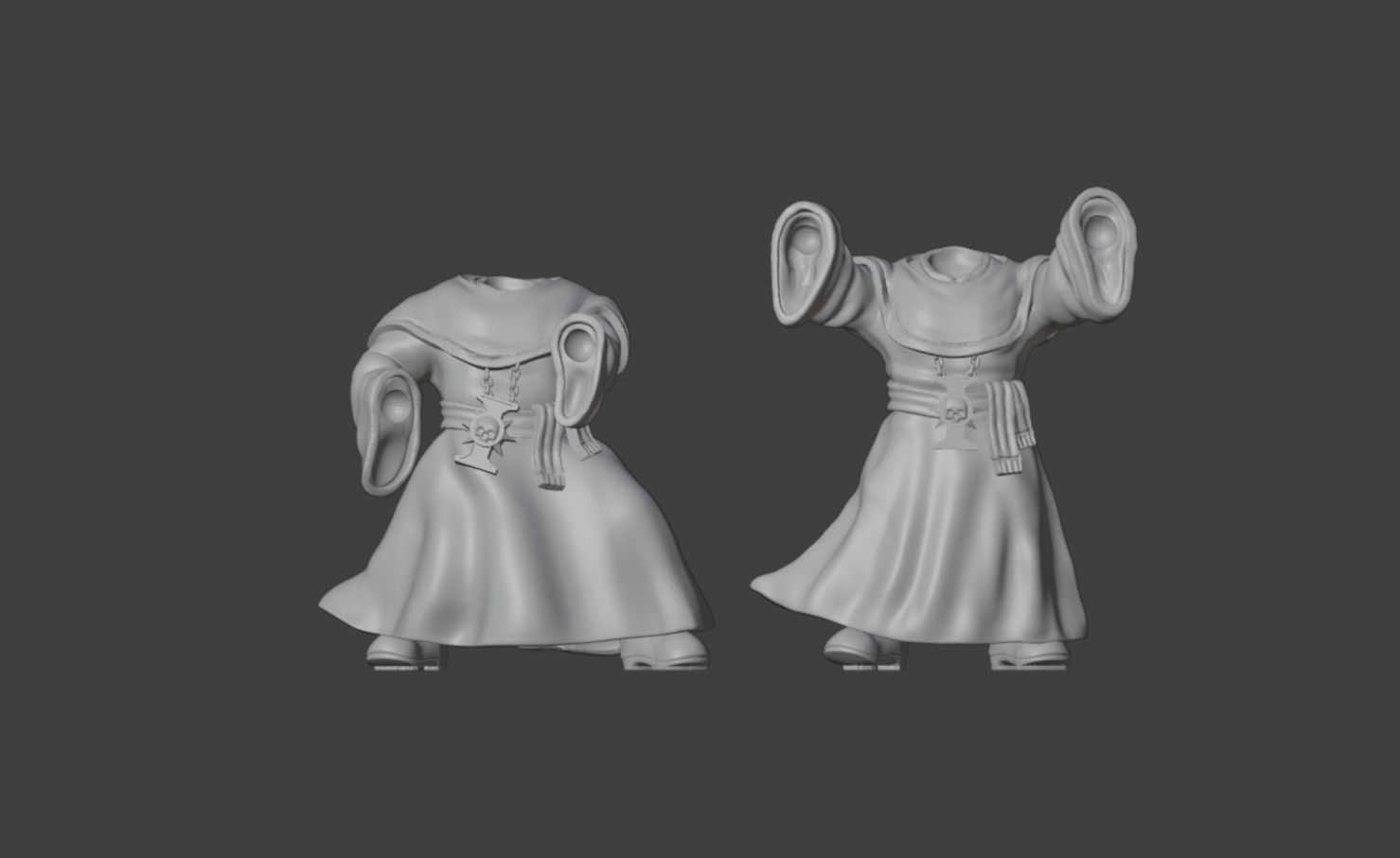 Imperial Priest 3D print model_1