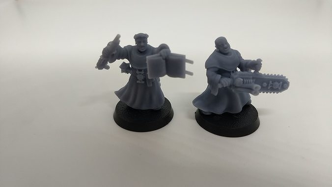 Imperial Priest 3D print model