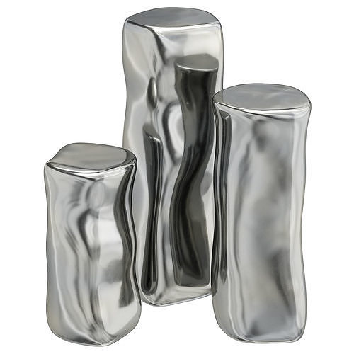 Roche Bobois Silver Tree pedestal tables 3D model