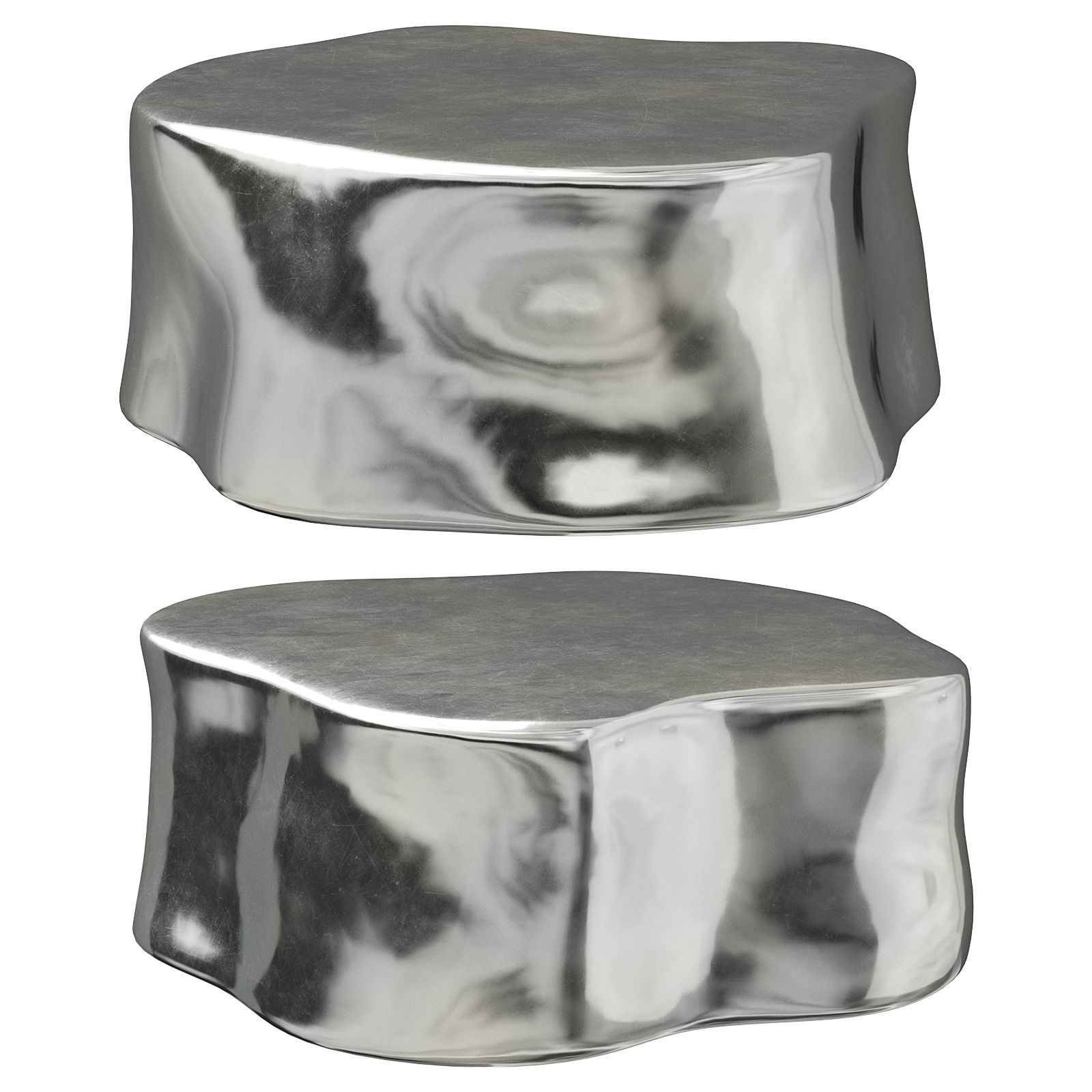 Roche Bobois cocktail table Silver Tree 3D model_2