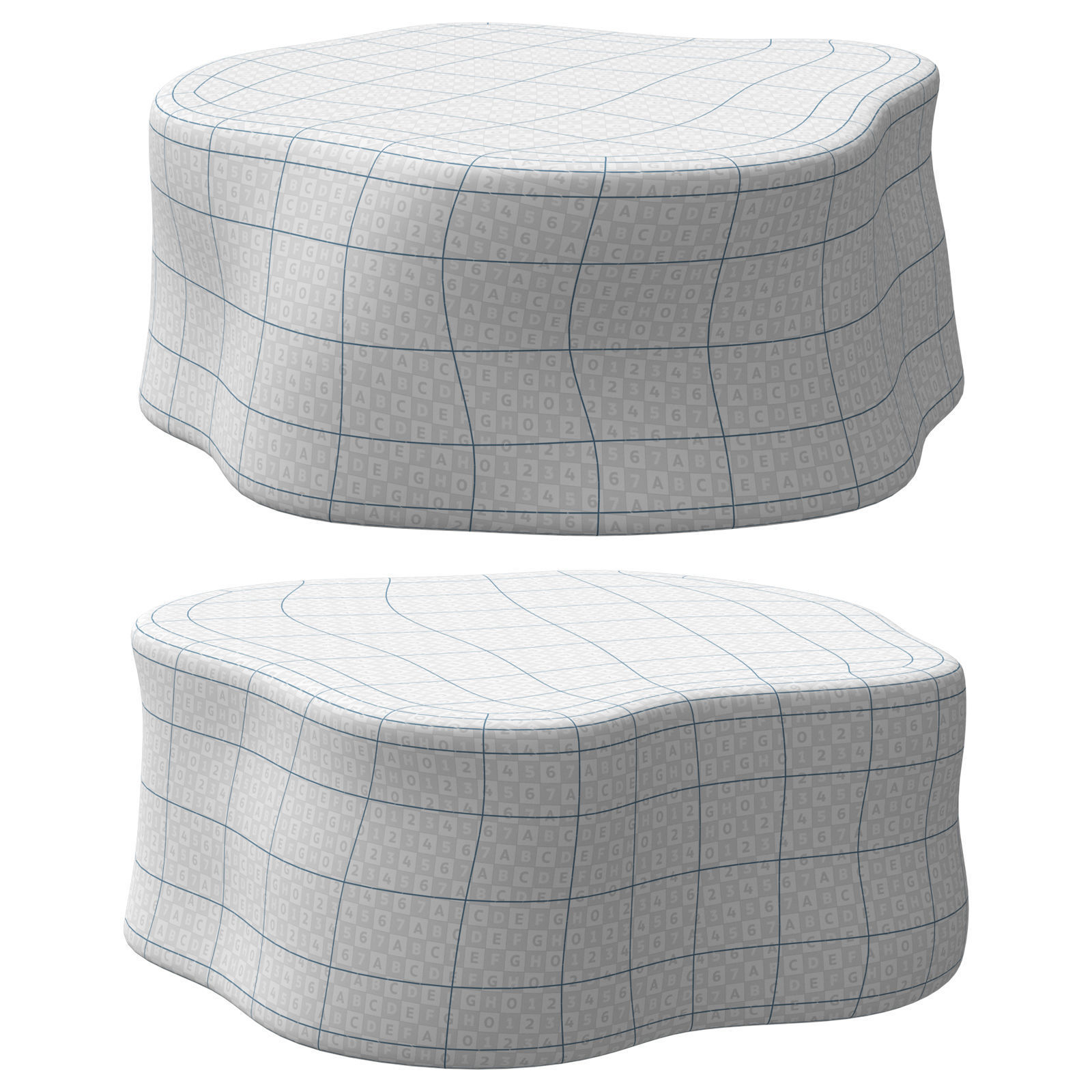 Roche Bobois cocktail table Silver Tree 3D model_4