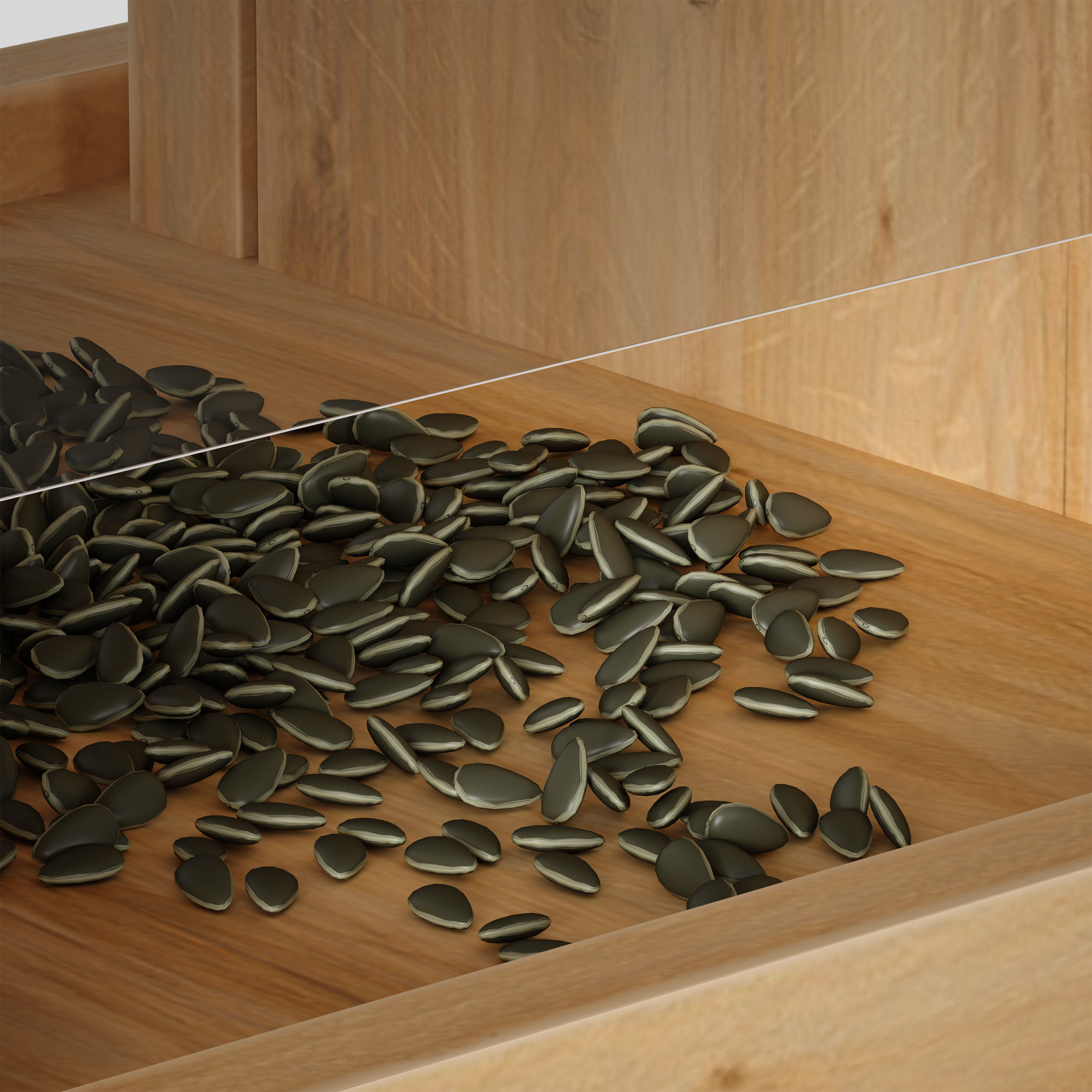 Bird feeder cage birdhouse 3D model_17