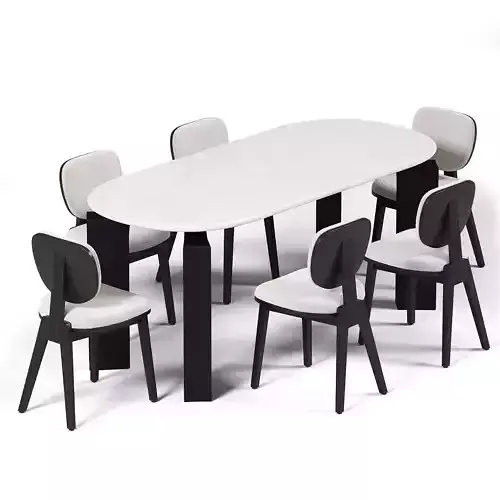 PORZA Chair and SORISA Table