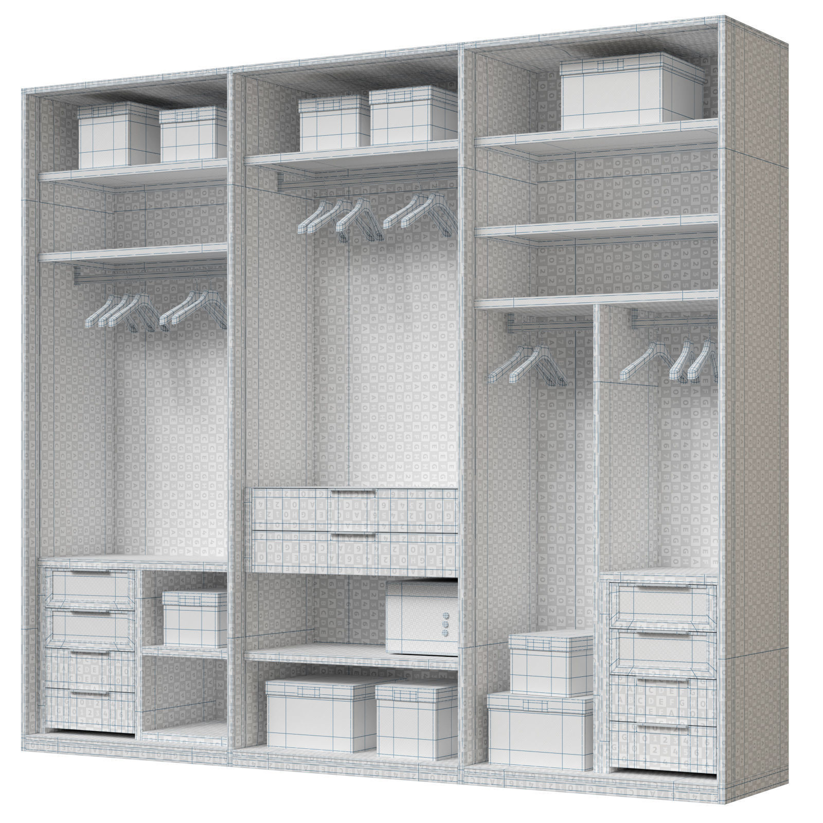 Lema wardrobe Seryasse by David Lopez Quincoces 3D model_12