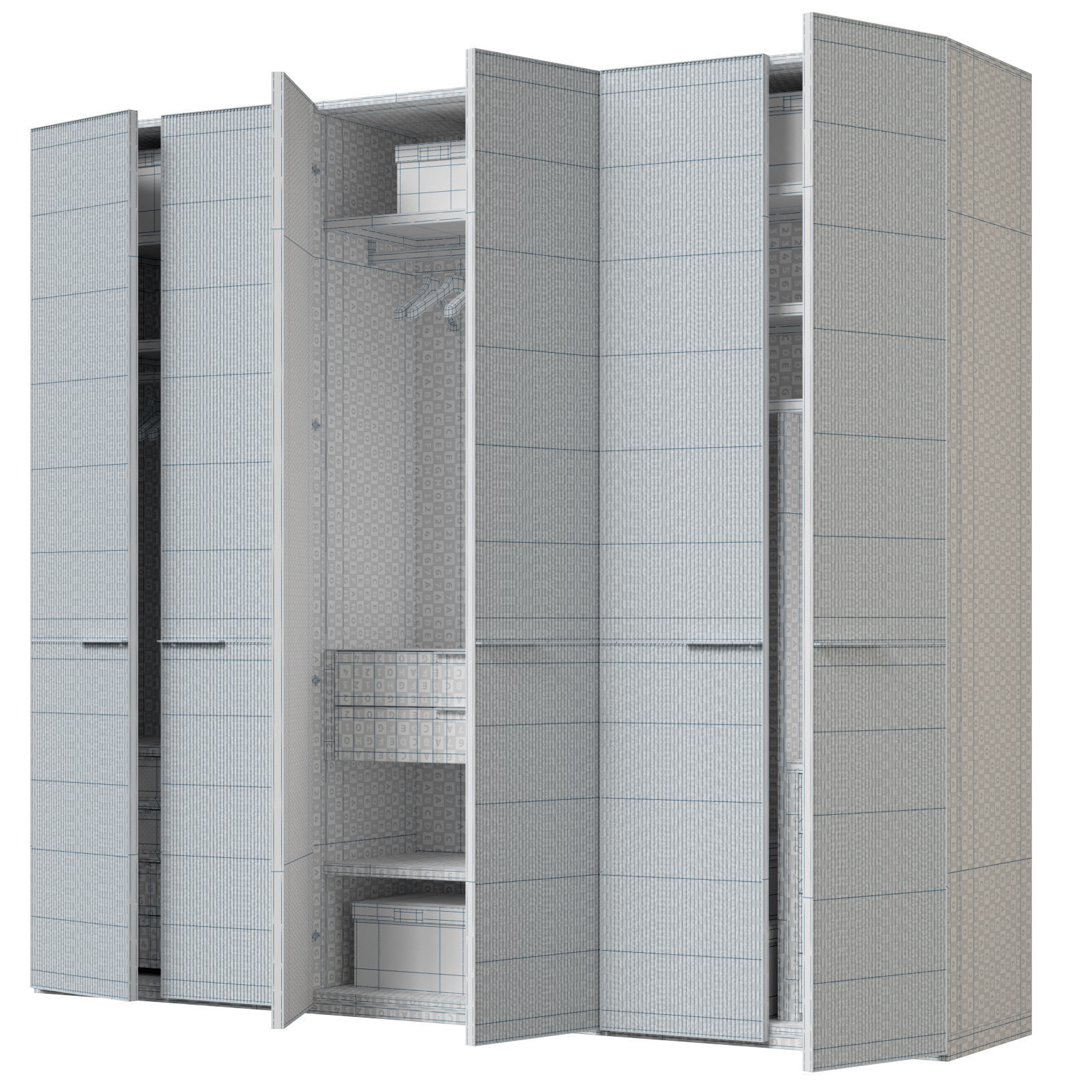 Lema wardrobe Seryasse by David Lopez Quincoces 3D model_11