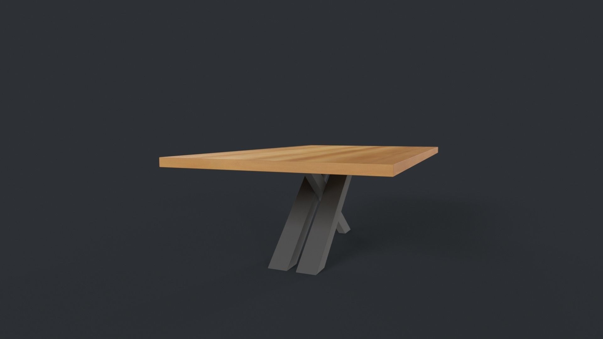 Design Table V1 Low-poly 3D model_2