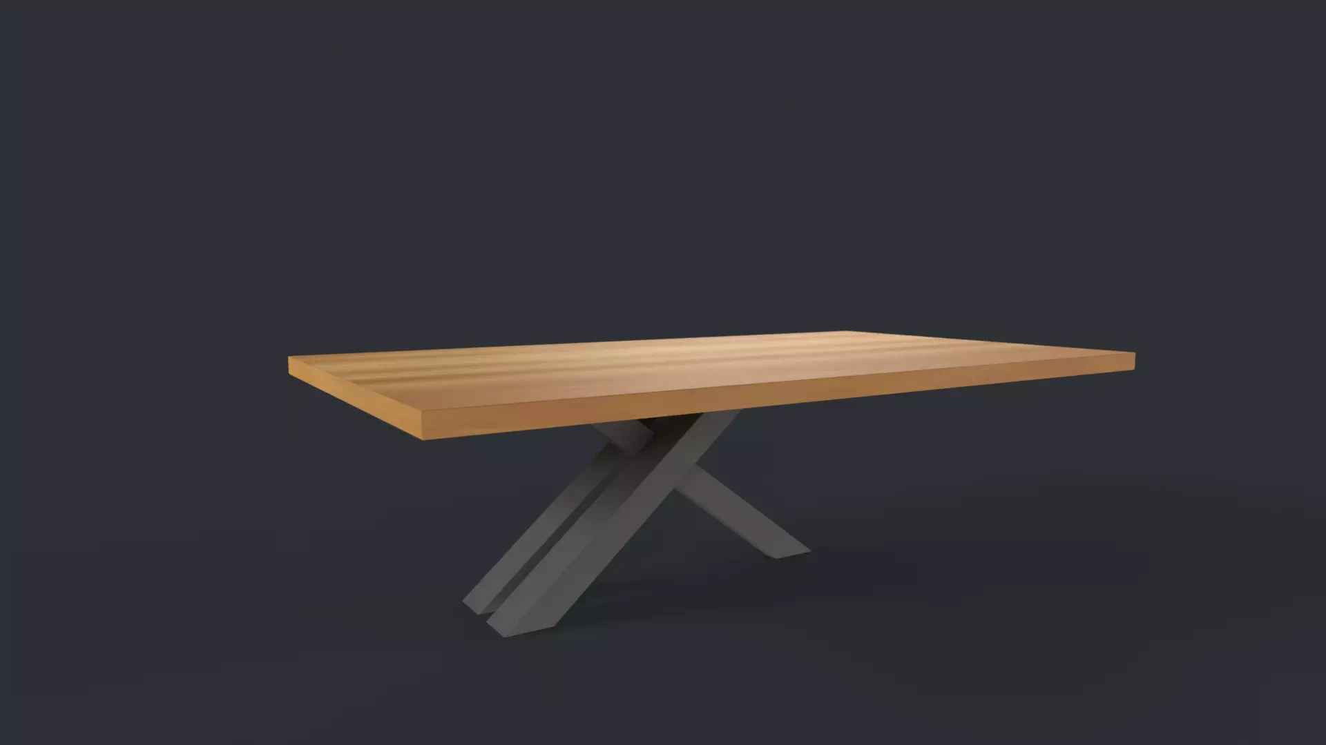 Design Table V1 Low-poly 3D model_0