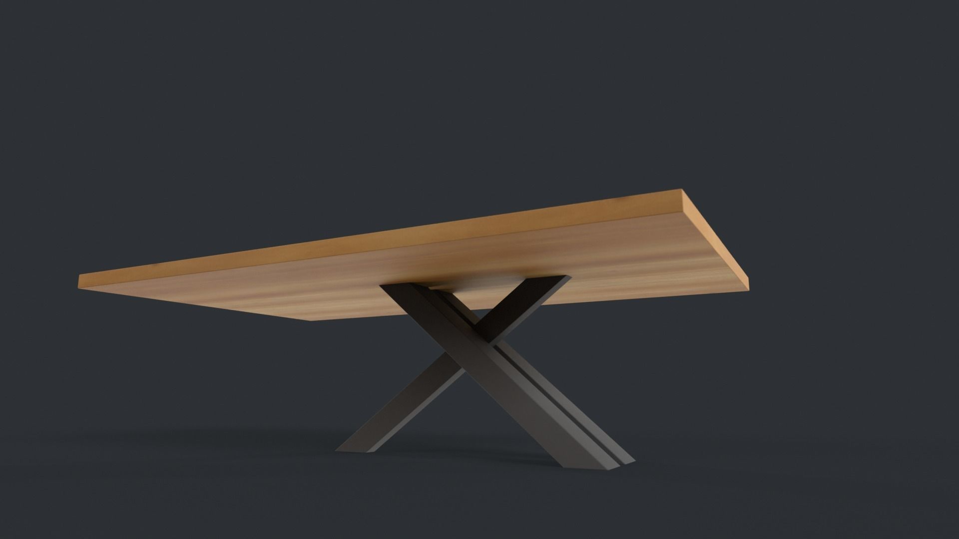 Design Table V1 Low-poly 3D model_7