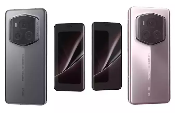 Honor Magic6 RSR Porsche Design Silver And Pink