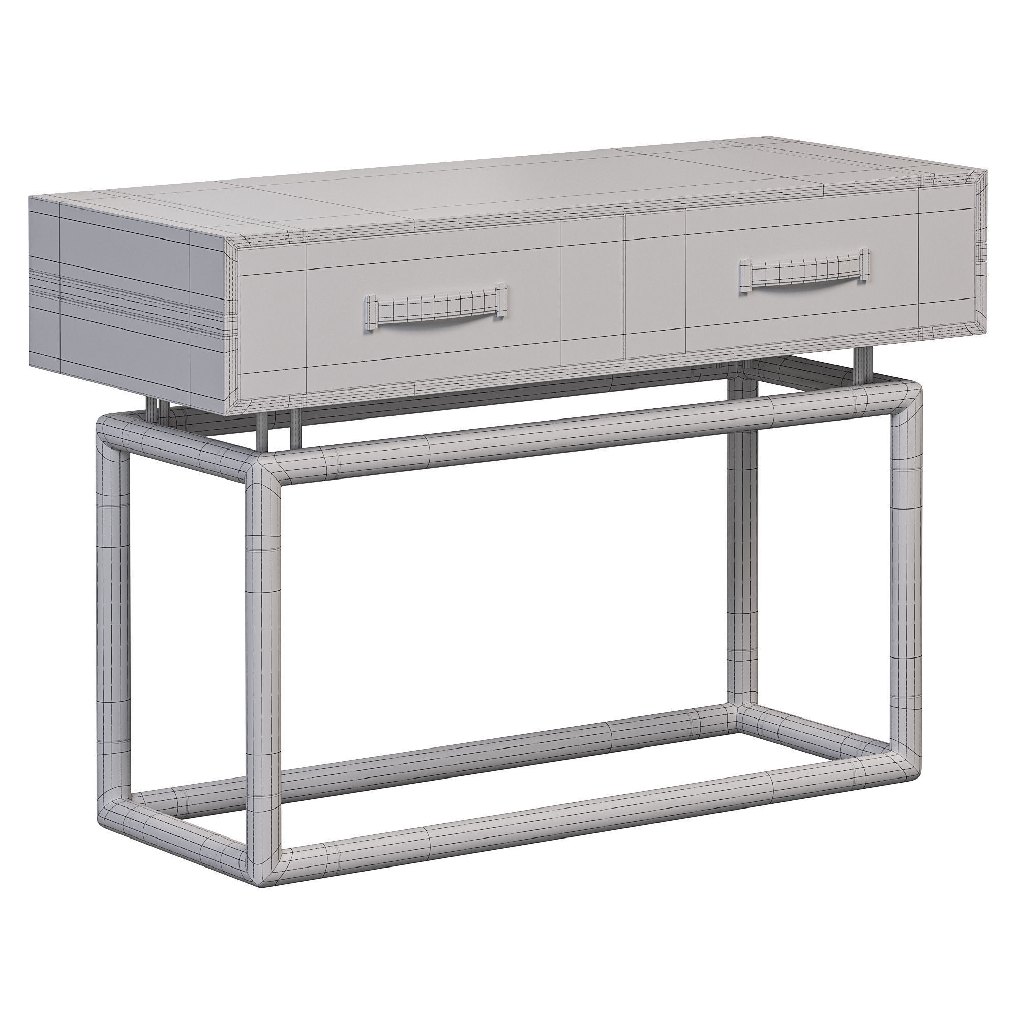 Anzio console by Meroniecolzani 3D model_2