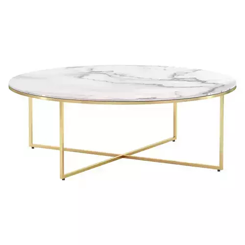 Table basse ronde XL avec