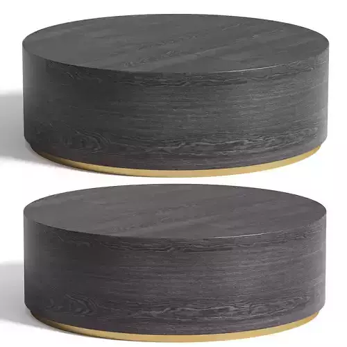 Grande table basse ronde Clarice