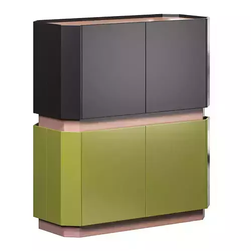 Lingotto Cupboard by Meroniecolzani