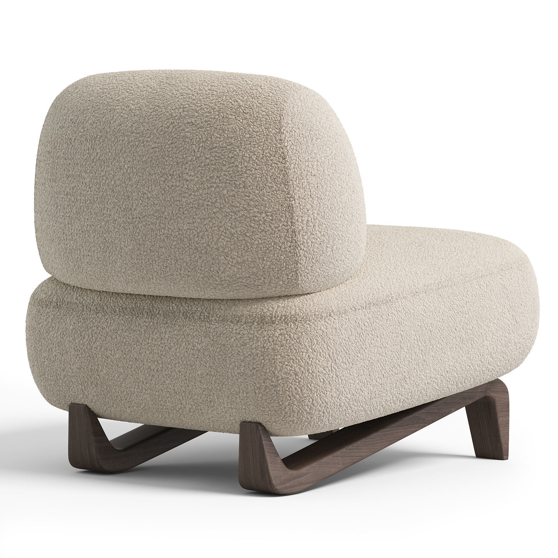 LOLA Armchair 3D model_2